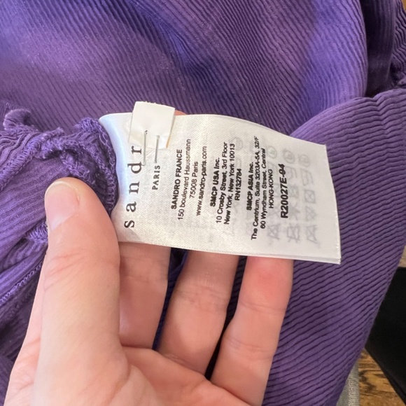 Sandro purple dress - Picture 10 of 13